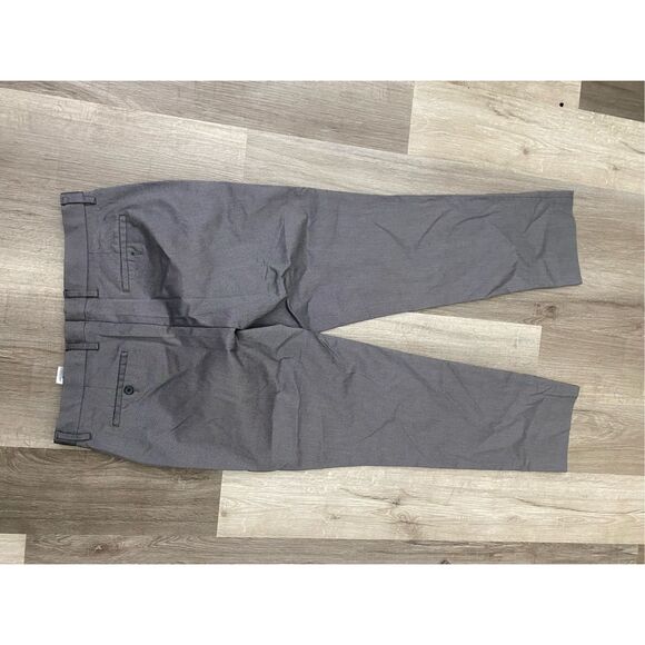 Banana Republic Slim Fit Gray Dot Chino Pants, Men's Size 33 x 30 - Picture 8 of 9